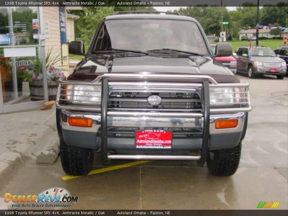 1998 Toyota 4Runner SR5 4x4 Anthracite Metallic / Oak Photo #12