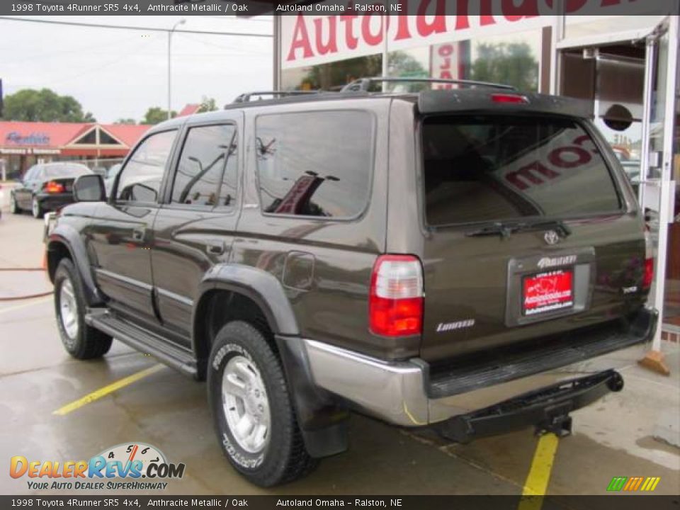 1998 Toyota 4Runner SR5 4x4 Anthracite Metallic / Oak Photo #18