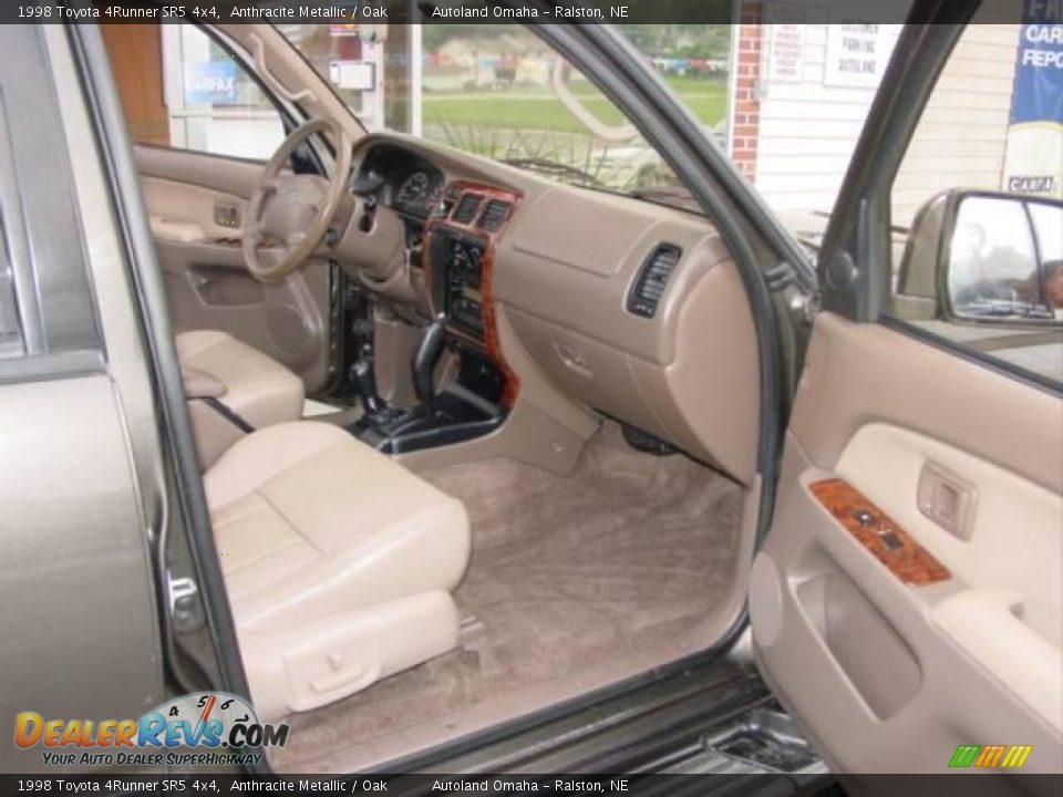 1998 Toyota 4Runner SR5 4x4 Anthracite Metallic / Oak Photo #19