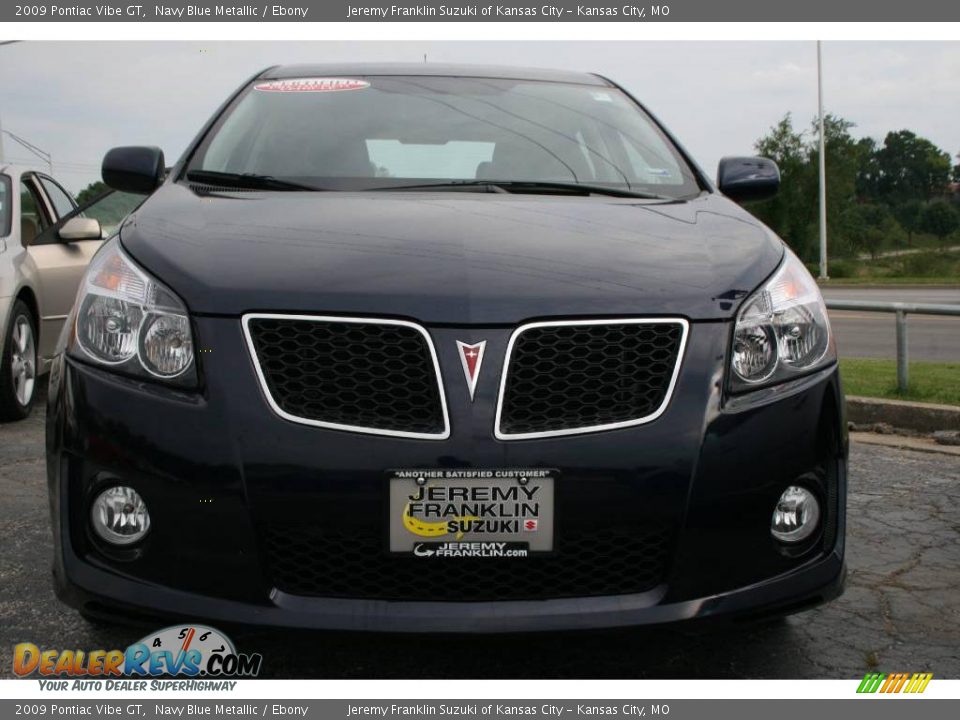 2009 Pontiac Vibe GT Navy Blue Metallic / Ebony Photo #2