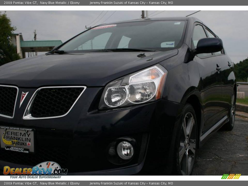 2009 Pontiac Vibe GT Navy Blue Metallic / Ebony Photo #3