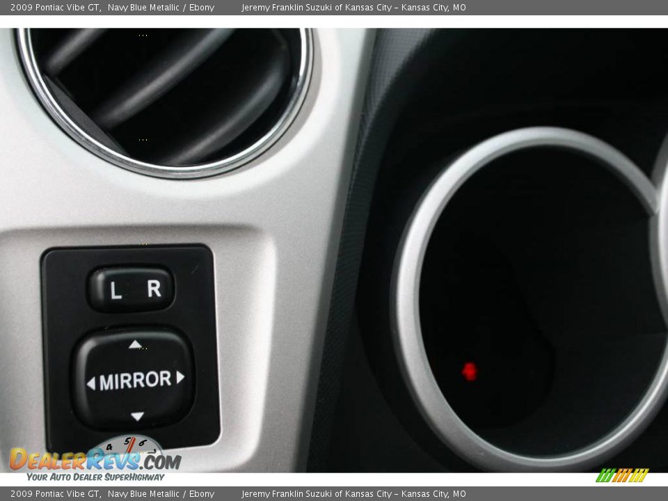 2009 Pontiac Vibe GT Navy Blue Metallic / Ebony Photo #14