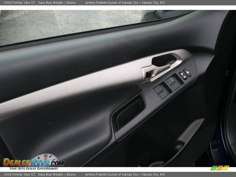 2009 Pontiac Vibe GT Navy Blue Metallic / Ebony Photo #19