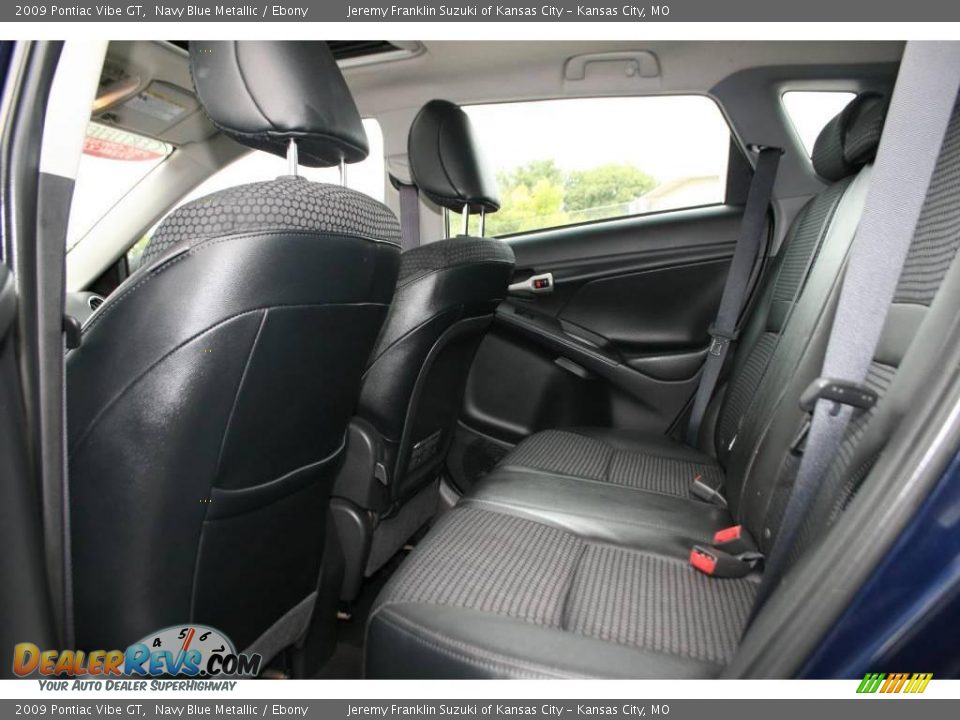 2009 Pontiac Vibe GT Navy Blue Metallic / Ebony Photo #22