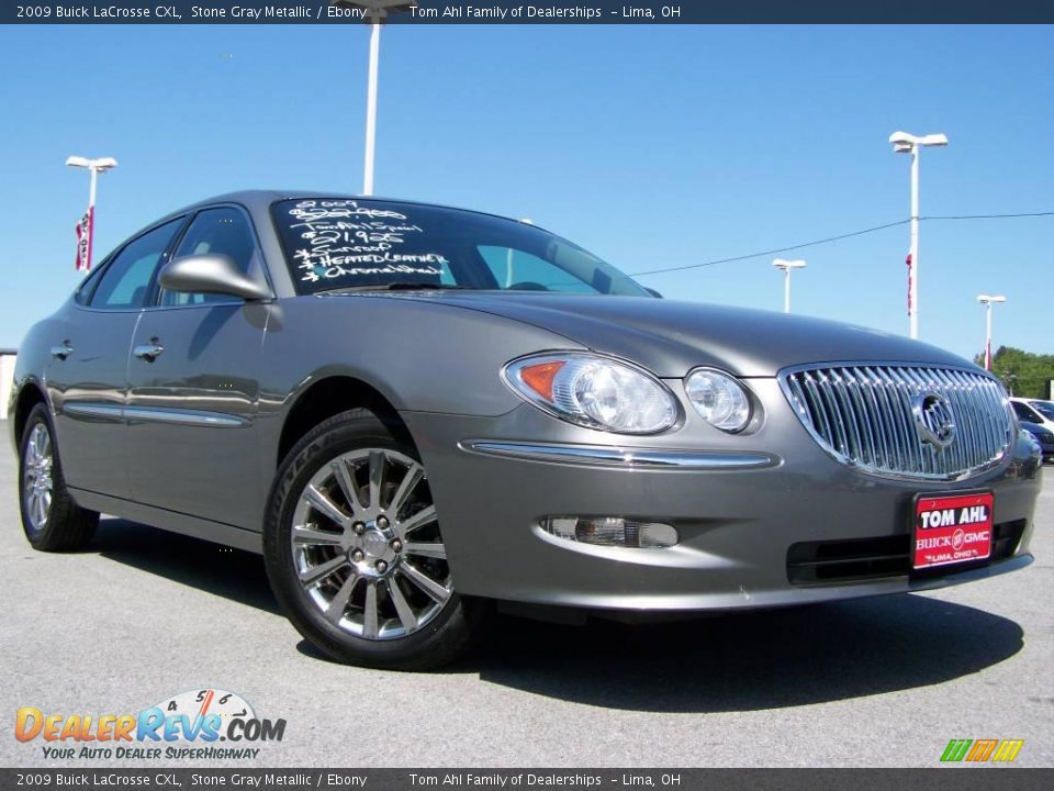 2009 Buick LaCrosse CXL Stone Gray Metallic / Ebony Photo #1