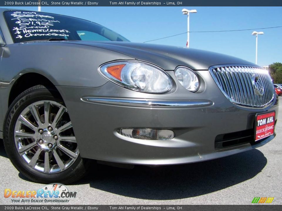 2009 Buick LaCrosse CXL Stone Gray Metallic / Ebony Photo #2