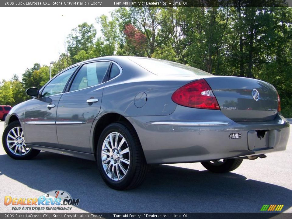 2009 Buick LaCrosse CXL Stone Gray Metallic / Ebony Photo #4