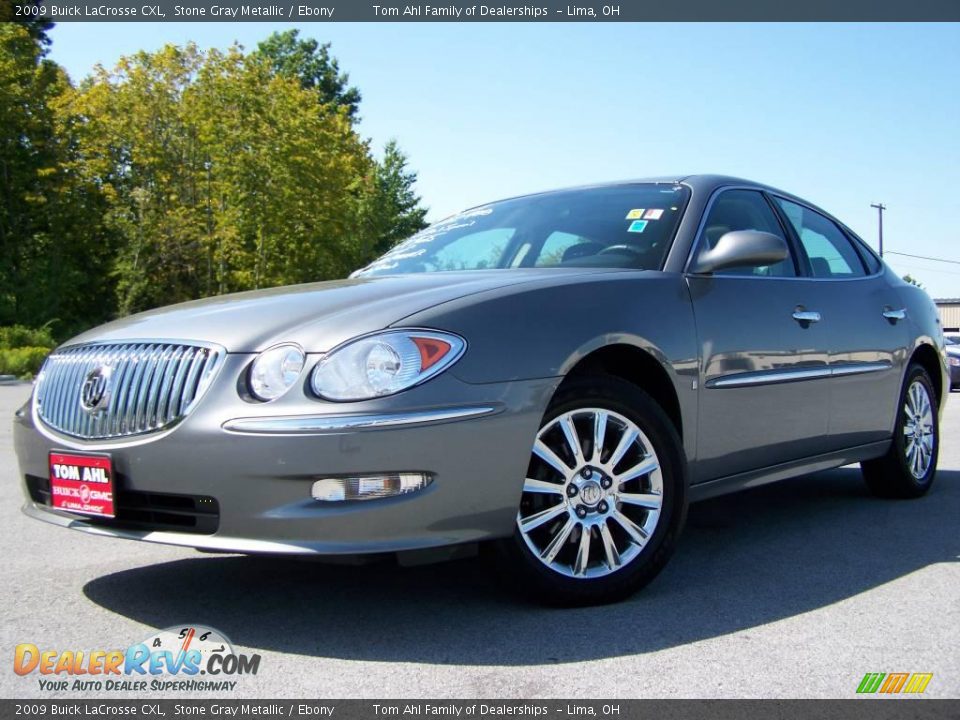 2009 Buick LaCrosse CXL Stone Gray Metallic / Ebony Photo #5