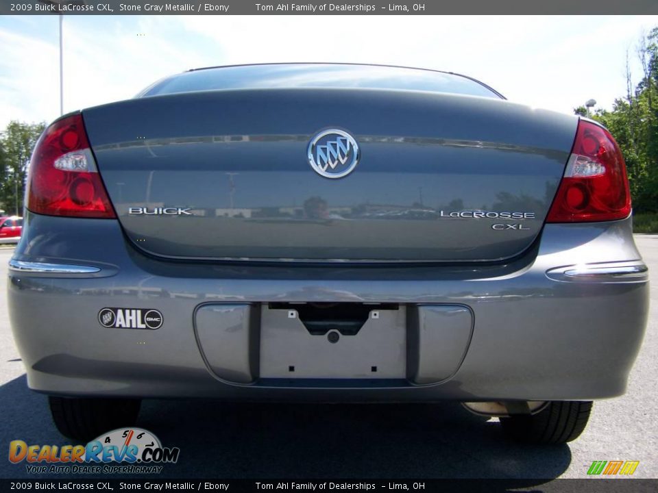 2009 Buick LaCrosse CXL Stone Gray Metallic / Ebony Photo #6