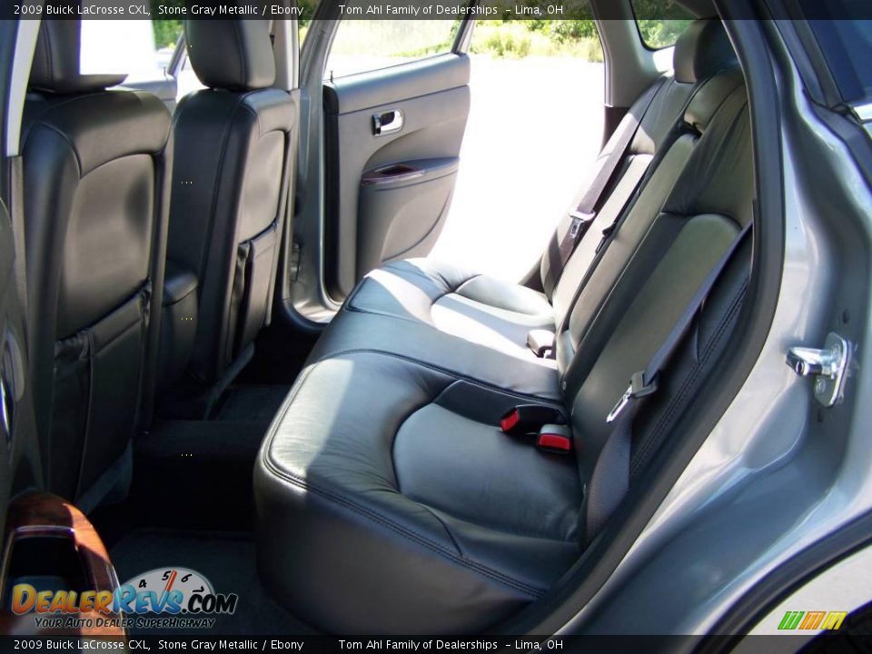 2009 Buick LaCrosse CXL Stone Gray Metallic / Ebony Photo #10