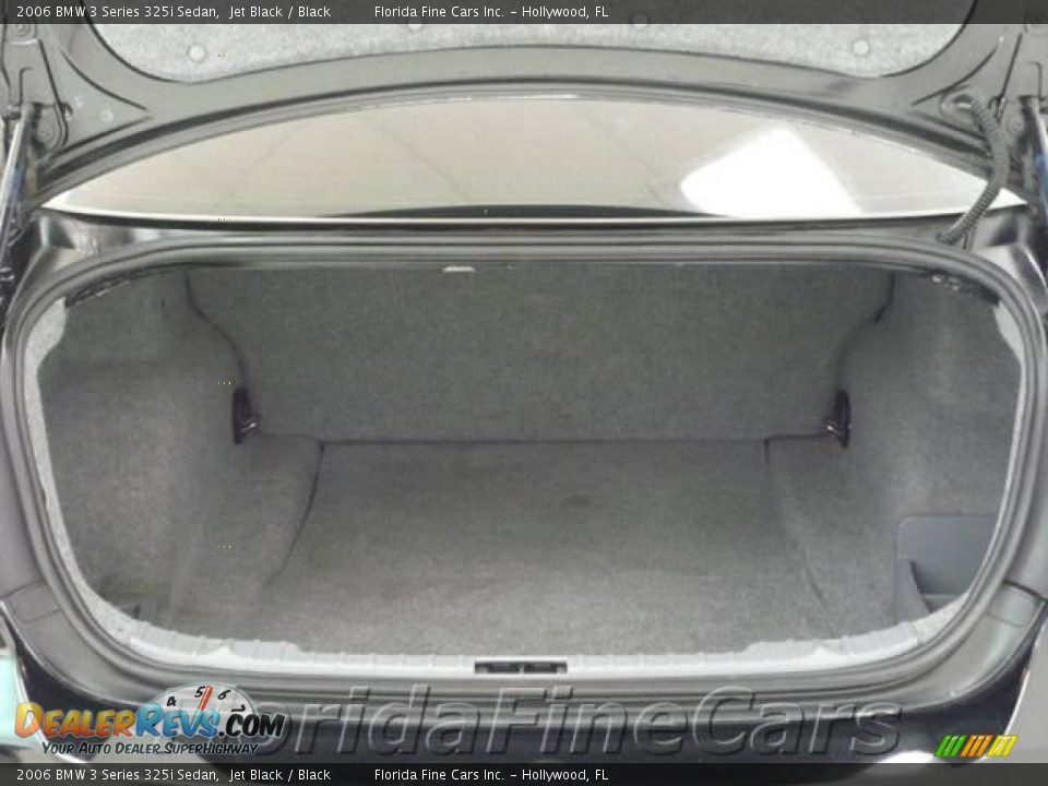 2006 BMW 3 Series 325i Sedan Jet Black / Black Photo #10