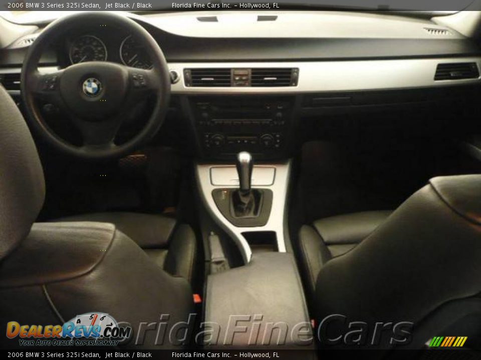 2006 BMW 3 Series 325i Sedan Jet Black / Black Photo #17