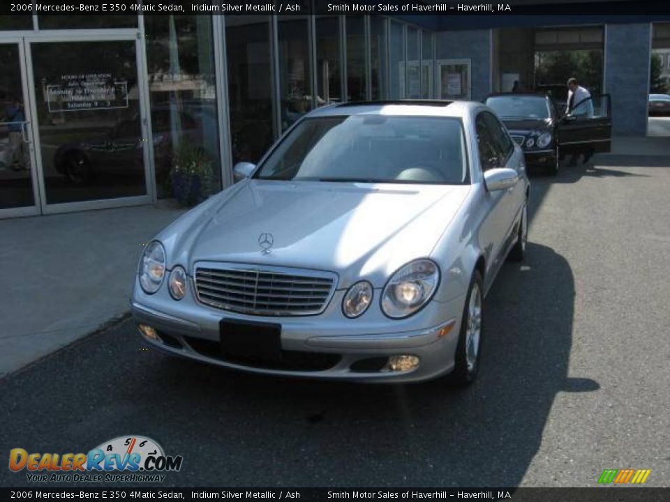 2006 Mercedes-Benz E 350 4Matic Sedan Iridium Silver Metallic / Ash Photo #1