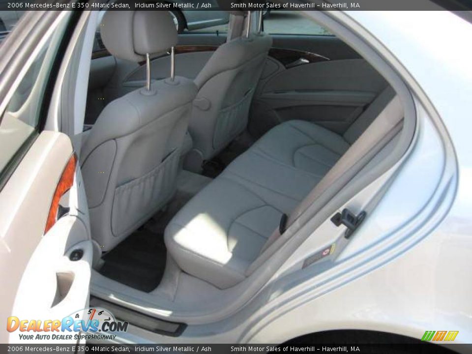 2006 Mercedes-Benz E 350 4Matic Sedan Iridium Silver Metallic / Ash Photo #6