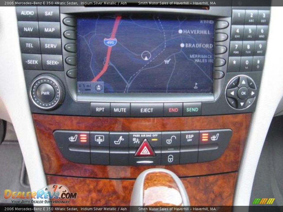 2006 Mercedes-Benz E 350 4Matic Sedan Iridium Silver Metallic / Ash Photo #7