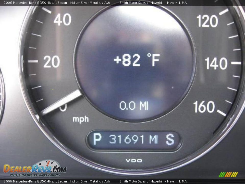 2006 Mercedes-Benz E 350 4Matic Sedan Iridium Silver Metallic / Ash Photo #8