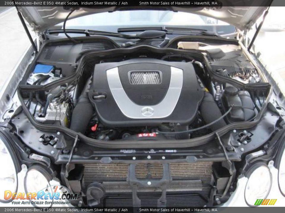 2006 Mercedes-Benz E 350 4Matic Sedan Iridium Silver Metallic / Ash Photo #9