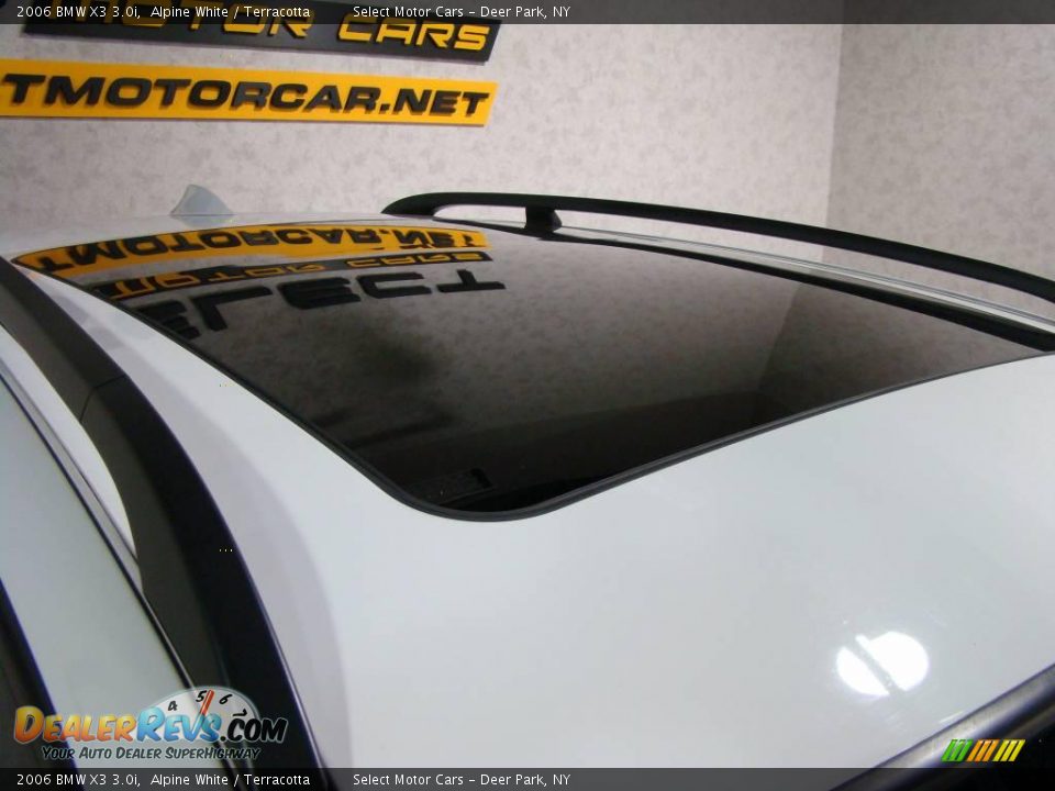2006 BMW X3 3.0i Alpine White / Terracotta Photo #6