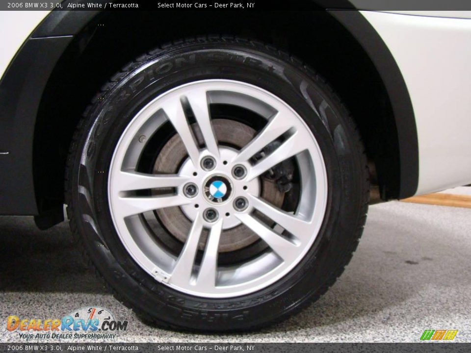 2006 BMW X3 3.0i Alpine White / Terracotta Photo #7