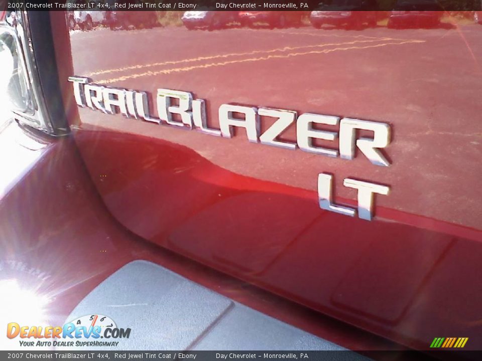 2007 Chevrolet TrailBlazer LT 4x4 Red Jewel Tint Coat / Ebony Photo #21