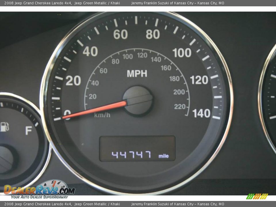 2008 Jeep Grand Cherokee Laredo 4x4 Jeep Green Metallic / Khaki Photo #12