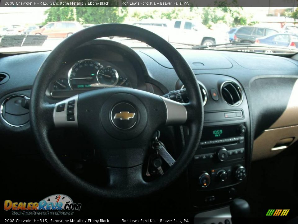 2008 Chevrolet HHR LS Sandstone Metallic / Ebony Black Photo #11