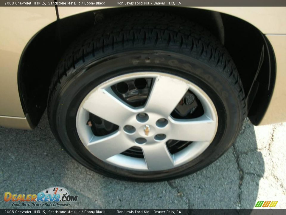 2008 Chevrolet HHR LS Sandstone Metallic / Ebony Black Photo #13