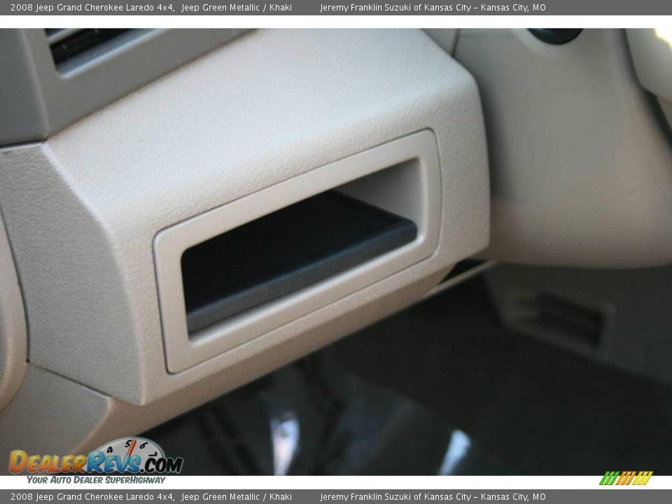 2008 Jeep Grand Cherokee Laredo 4x4 Jeep Green Metallic / Khaki Photo #20