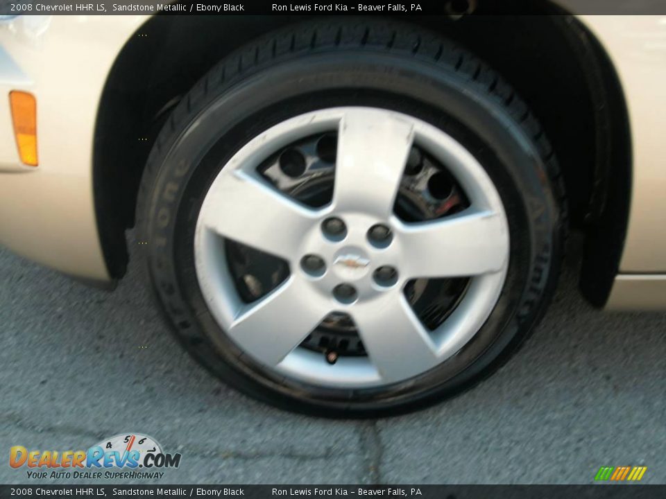 2008 Chevrolet HHR LS Sandstone Metallic / Ebony Black Photo #17