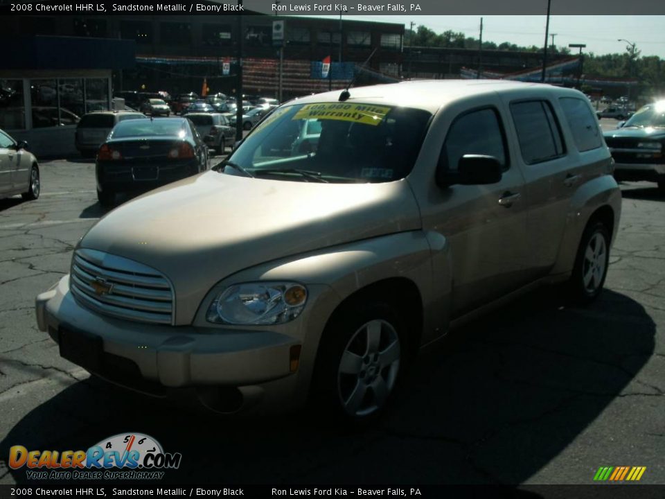 2008 Chevrolet HHR LS Sandstone Metallic / Ebony Black Photo #18