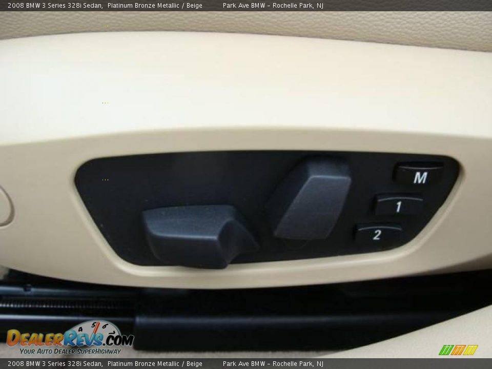 2008 BMW 3 Series 328i Sedan Platinum Bronze Metallic / Beige Photo #11