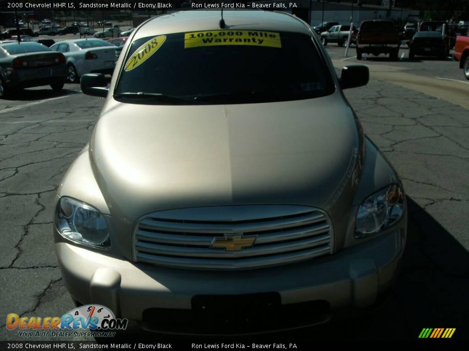 2008 Chevrolet HHR LS Sandstone Metallic / Ebony Black Photo #19