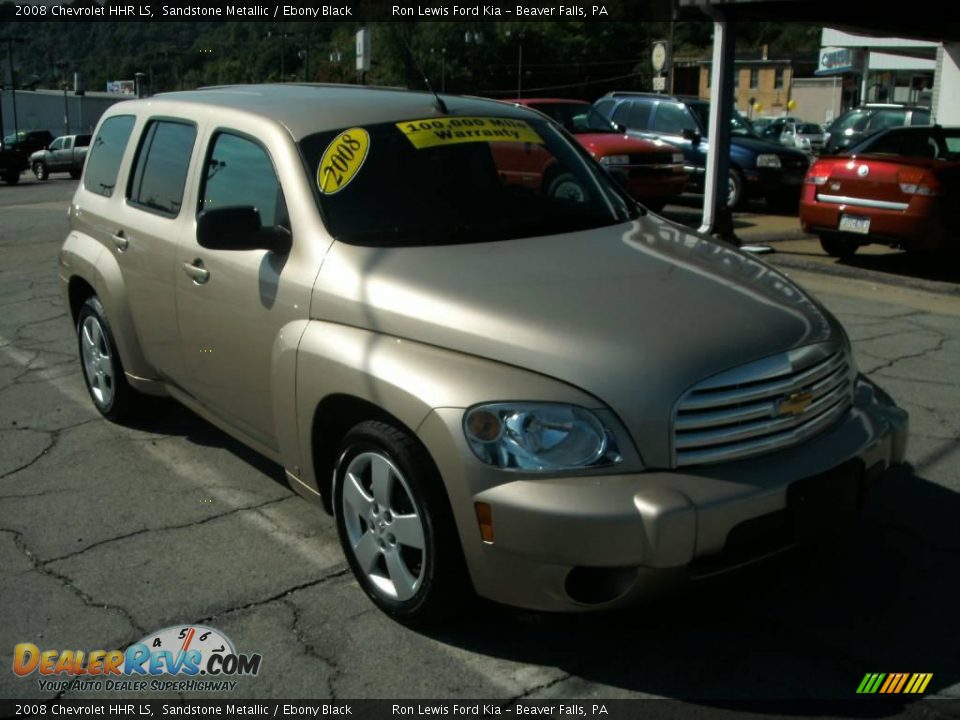 2008 Chevrolet HHR LS Sandstone Metallic / Ebony Black Photo #20
