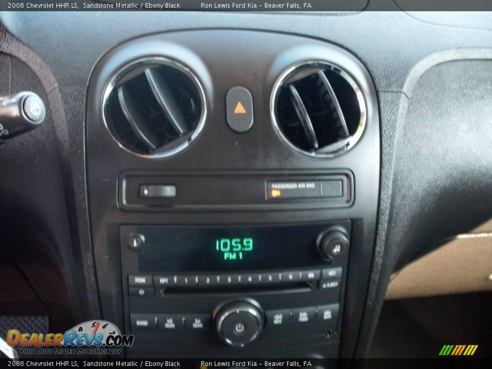 2008 Chevrolet HHR LS Sandstone Metallic / Ebony Black Photo #22