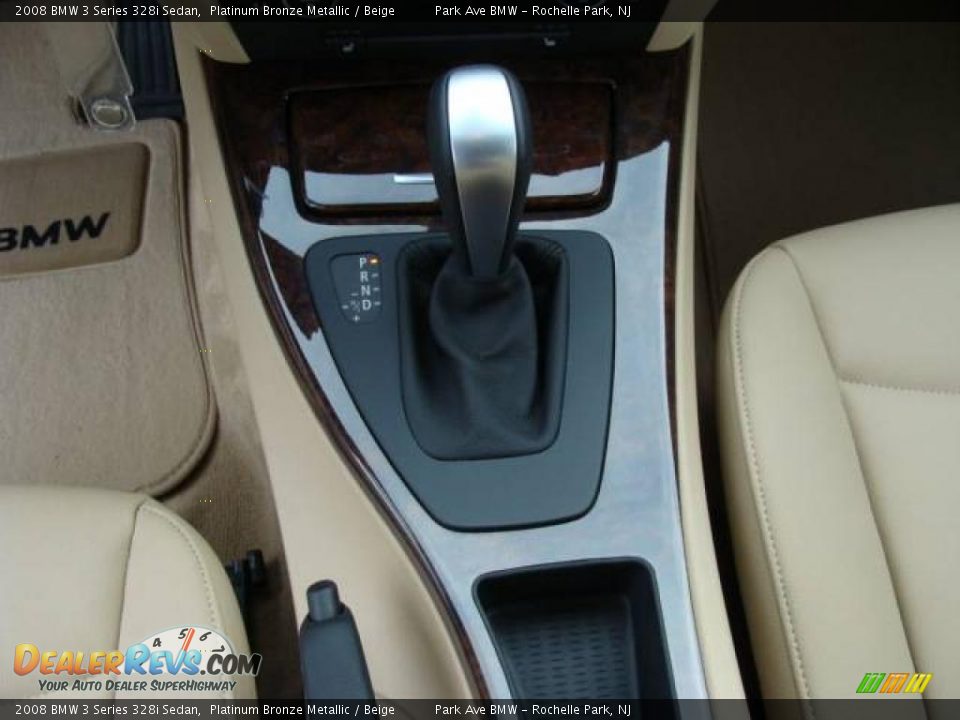 2008 BMW 3 Series 328i Sedan Platinum Bronze Metallic / Beige Photo #16