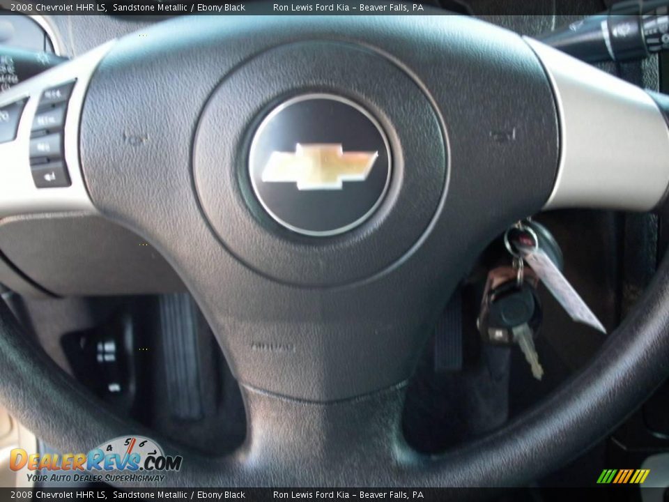 2008 Chevrolet HHR LS Sandstone Metallic / Ebony Black Photo #24