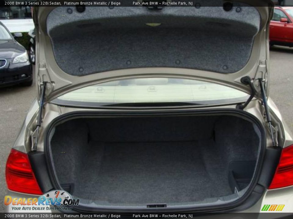 2008 BMW 3 Series 328i Sedan Platinum Bronze Metallic / Beige Photo #18