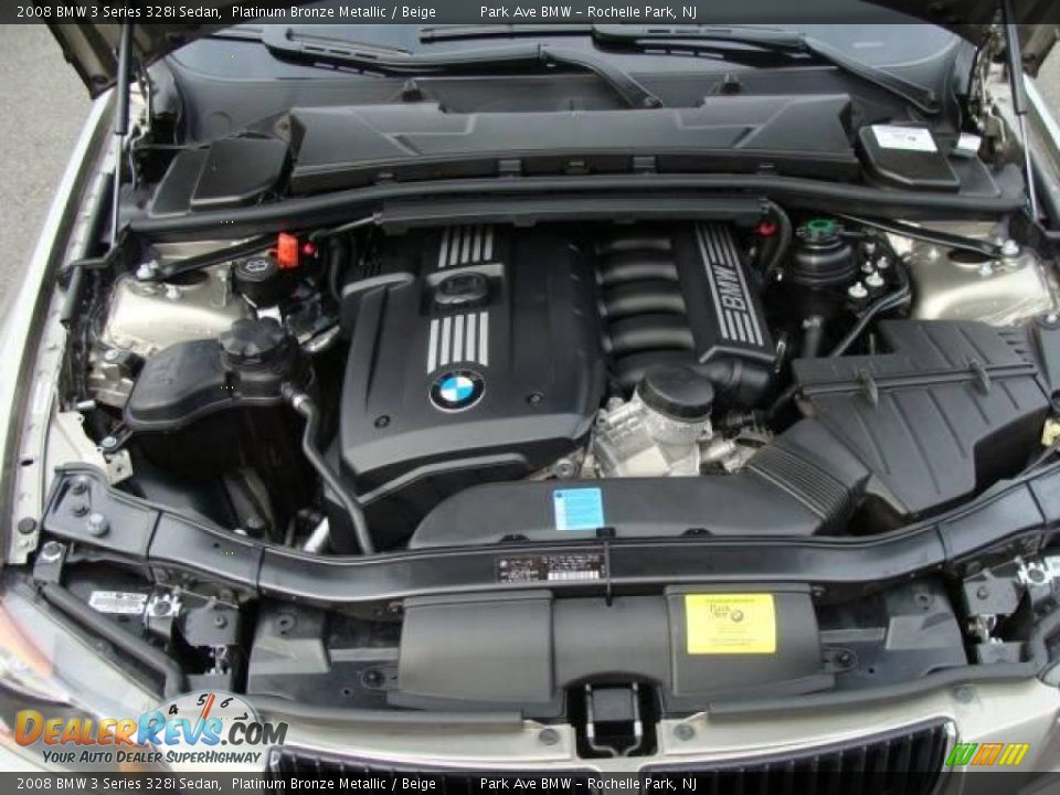 2008 BMW 3 Series 328i Sedan Platinum Bronze Metallic / Beige Photo #25