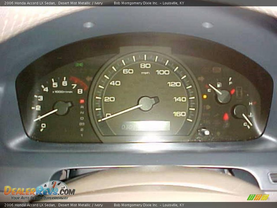 2006 Honda Accord LX Sedan Desert Mist Metallic / Ivory Photo #18