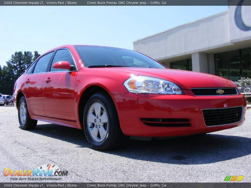 2009 Chevrolet Impala LT Victory Red / Ebony Photo #2