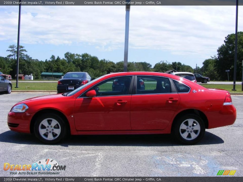 2009 Chevrolet Impala LT Victory Red / Ebony Photo #5