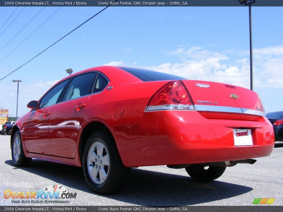 2009 Chevrolet Impala LT Victory Red / Ebony Photo #6