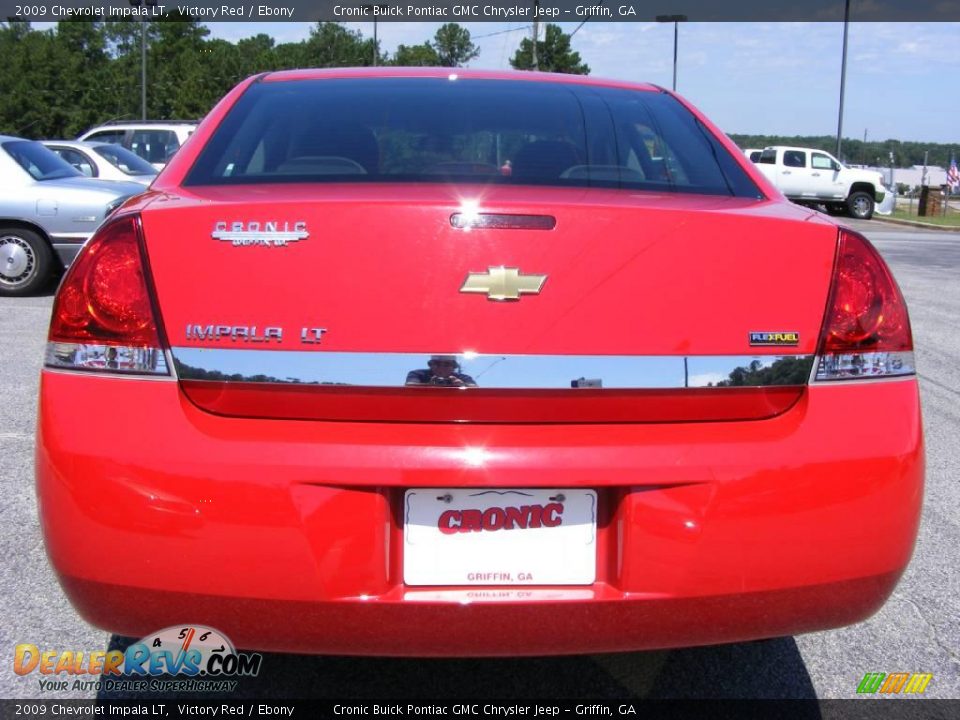 2009 Chevrolet Impala LT Victory Red / Ebony Photo #7