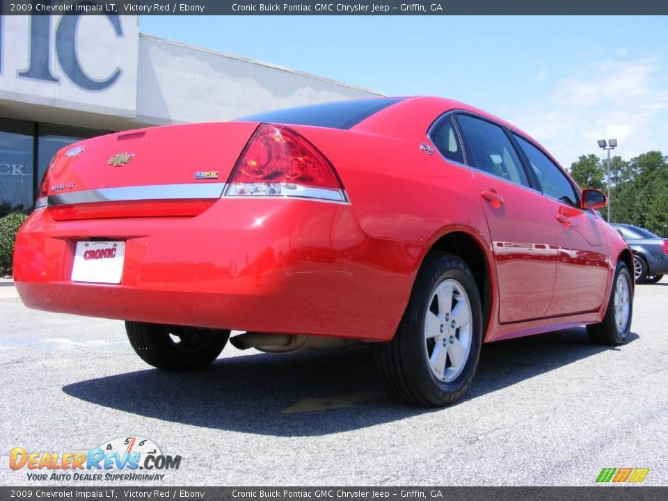 2009 Chevrolet Impala LT Victory Red / Ebony Photo #8
