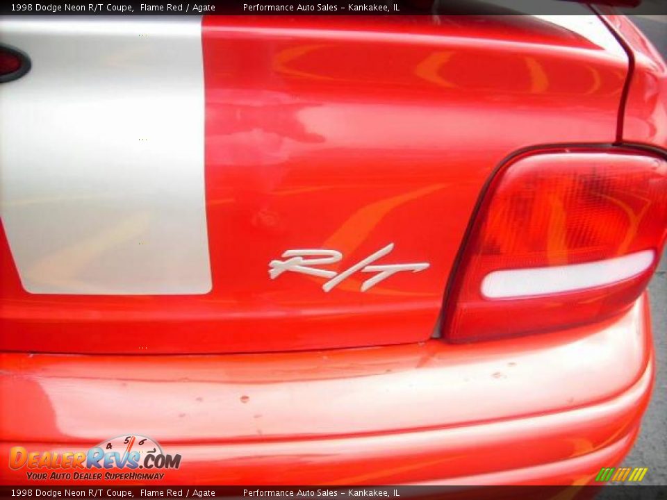 1998 Dodge Neon R/T Coupe Flame Red / Agate Photo #2