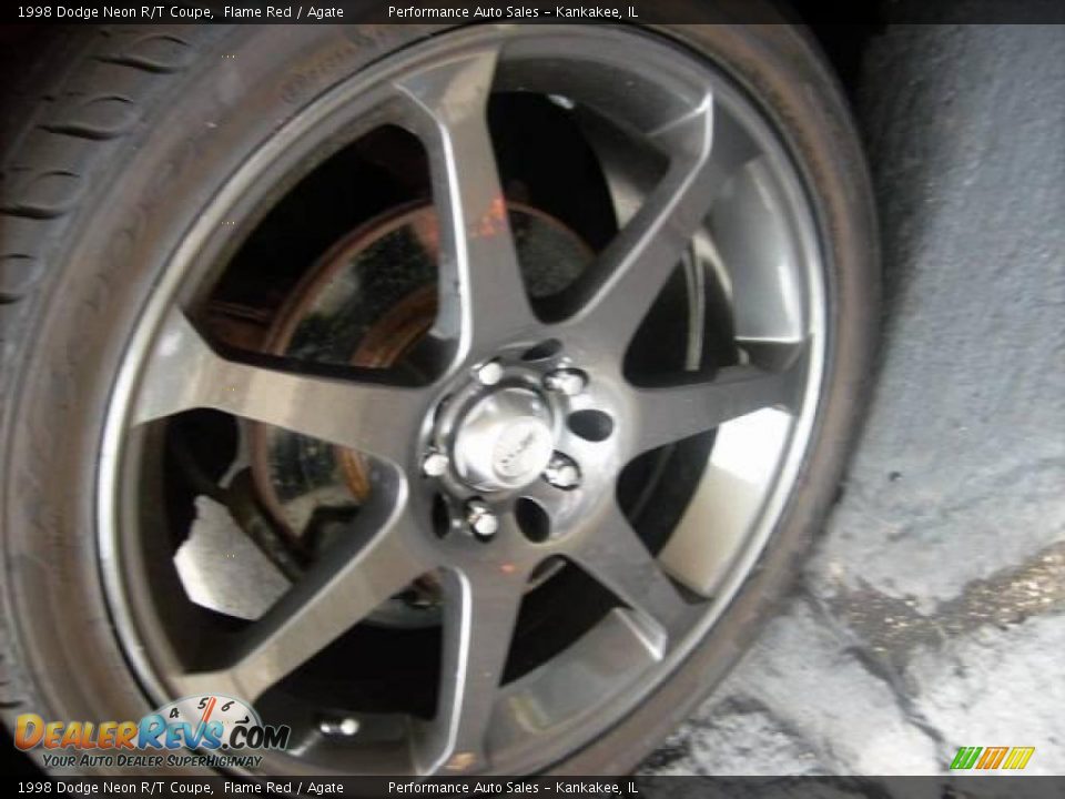 1998 Dodge Neon R/T Coupe Flame Red / Agate Photo #5