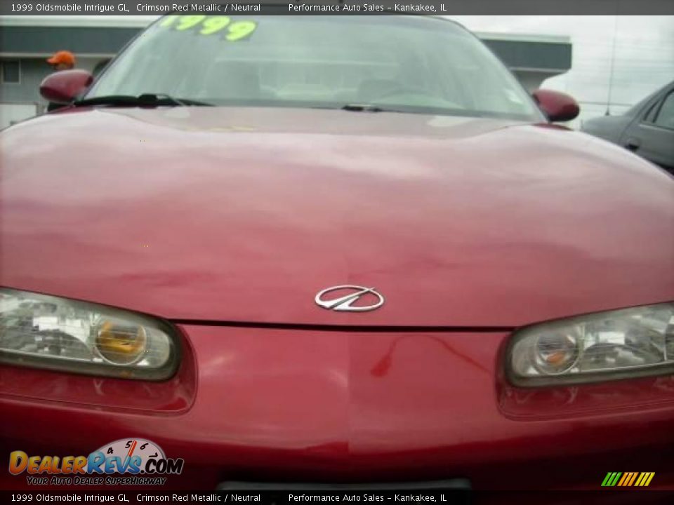 1999 Oldsmobile Intrigue GL Crimson Red Metallic / Neutral Photo #5