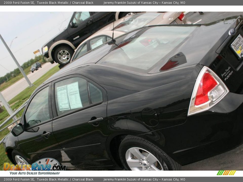 2009 Ford Fusion SE Tuxedo Black Metallic / Charcoal Black Photo #3