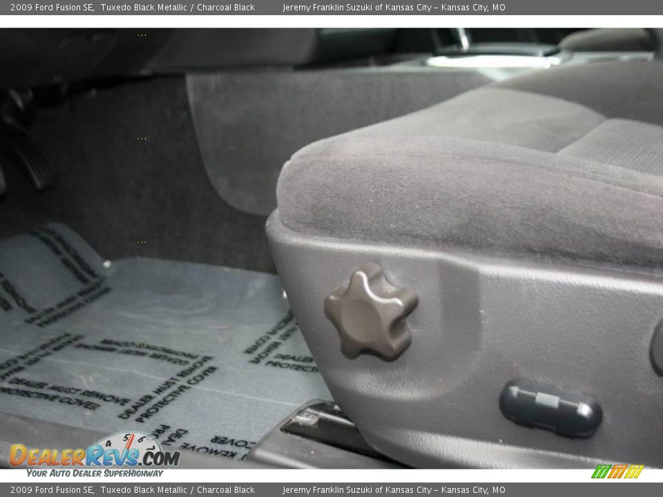 2009 Ford Fusion SE Tuxedo Black Metallic / Charcoal Black Photo #7