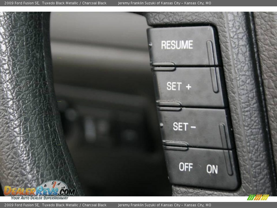 2009 Ford Fusion SE Tuxedo Black Metallic / Charcoal Black Photo #11